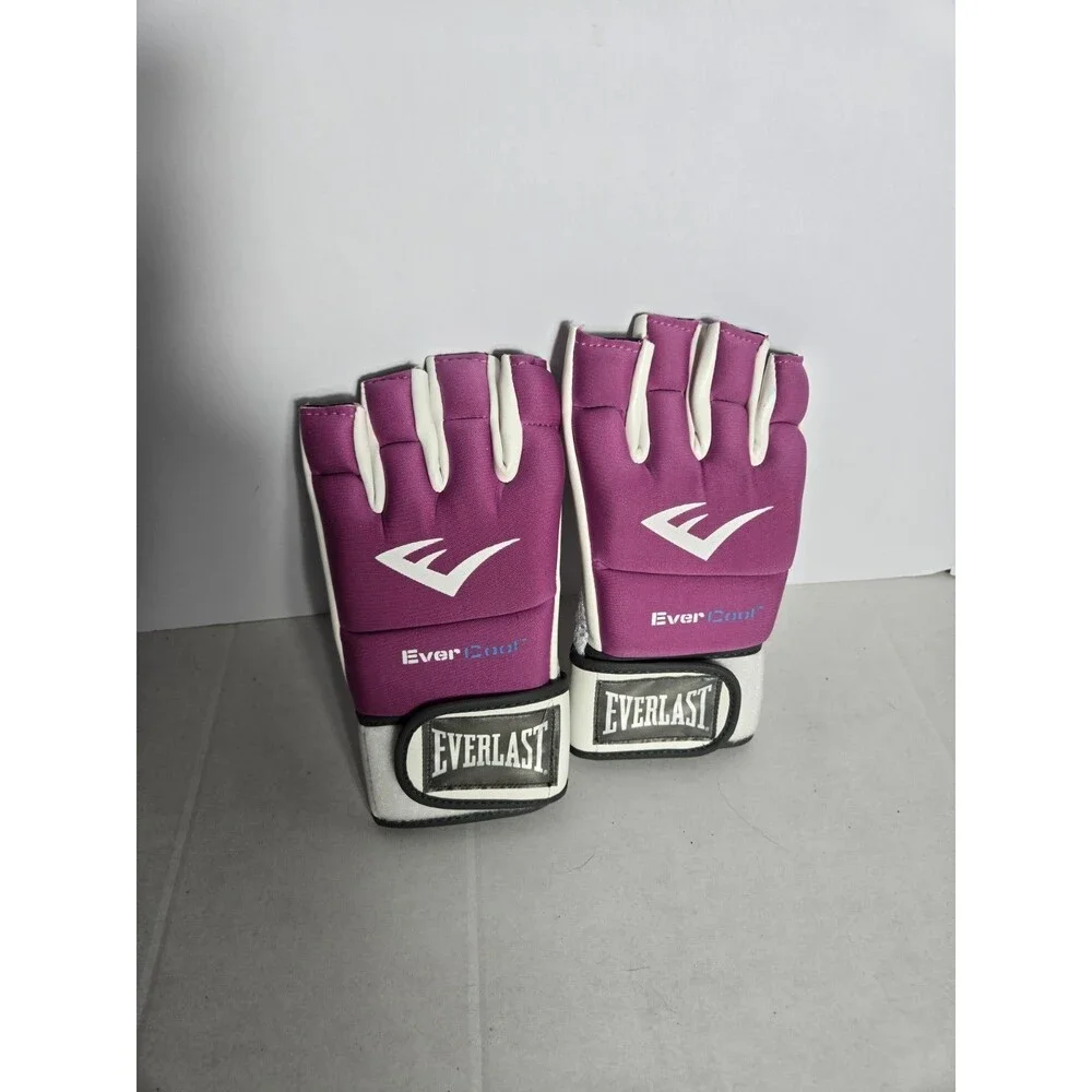 Everlast Ever Cool Kickboxing Gloves - Pink & White